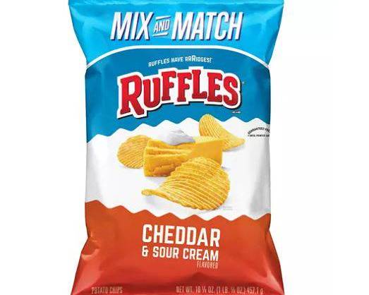 Order Ruffles Cheddar & Sour Cream (16 oz) food online from Shell store, Tampa on bringmethat.com