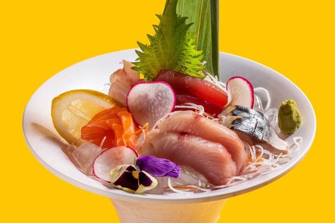 Order SASHIMI ASSORTMENT food online from Moshi Moshi store, Miami on bringmethat.com