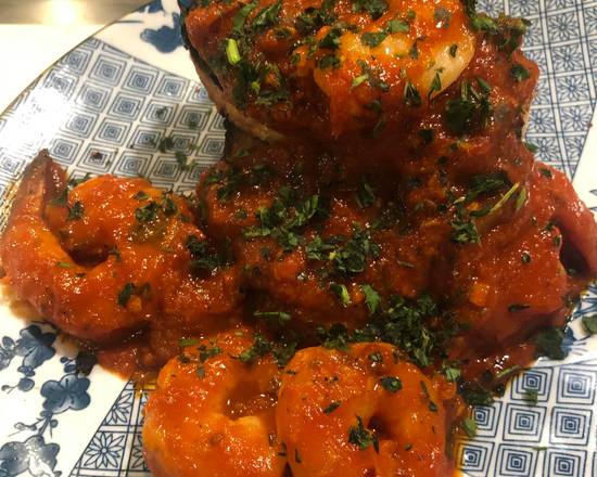 Order Shrimp Fra Diavola food online from Caffe Di Mauro store, Miami Beach on bringmethat.com