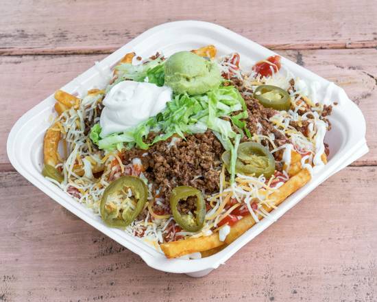 Order Mexican Papa Loca food online from El Chile Verde store, Haines City on bringmethat.com