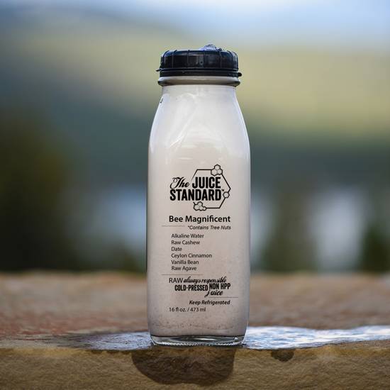 Order Bee Magnificent Milk 16oz food online from The Juice Standard store, Las Vegas on bringmethat.com