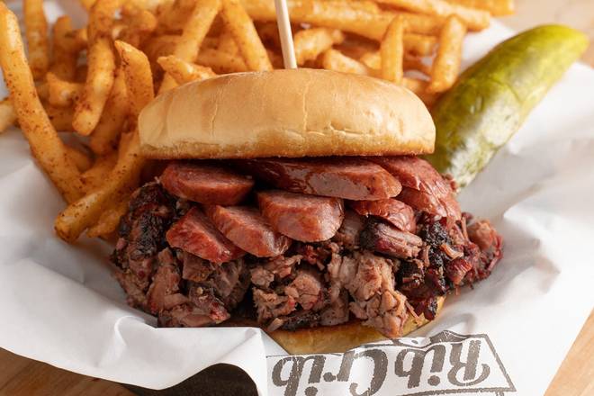 Order Cribwich food online from Rib Crib BBQ & Grill store, Joplin on bringmethat.com