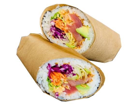 Sushi burrito thon