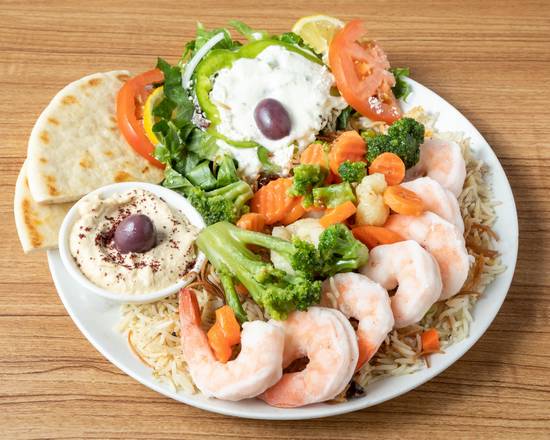 Order Shrimp Plate food online from Alazayem store, Seattle on bringmethat.com
