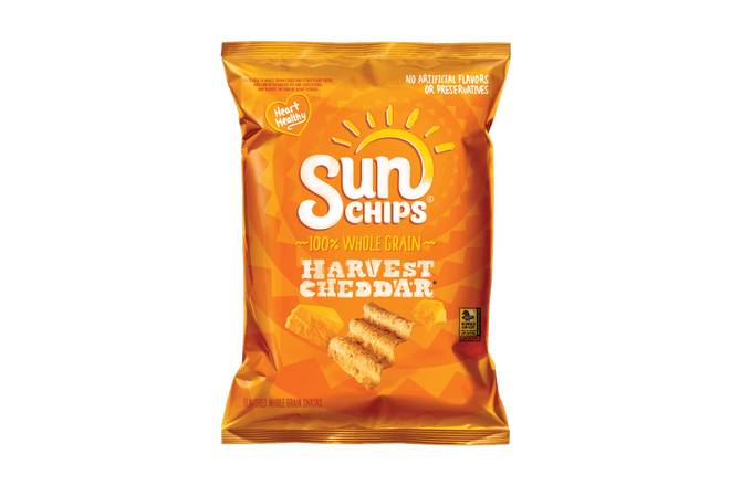 Order SunChips® Harvest Cheddar food online from Subway store, Wichita Falls on bringmethat.com
