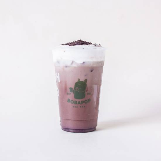 Order Chocolate Mint Milk Tea food online from BoBaPoP Tea Bar store, Falls Church on bringmethat.com