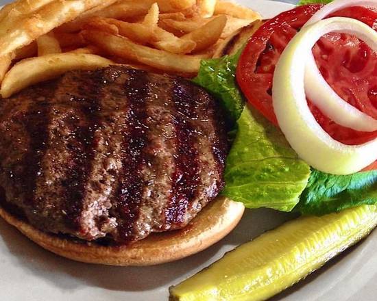 Order Hamburger food online from Zachary's Restaurant store, Cape Canaveral on bringmethat.com