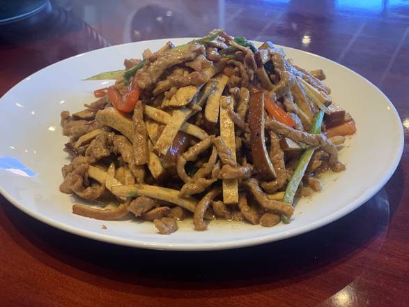 Order Shredded Dried Tofu with Pork food online from Beyond The Wok store, Auburn on bringmethat.com