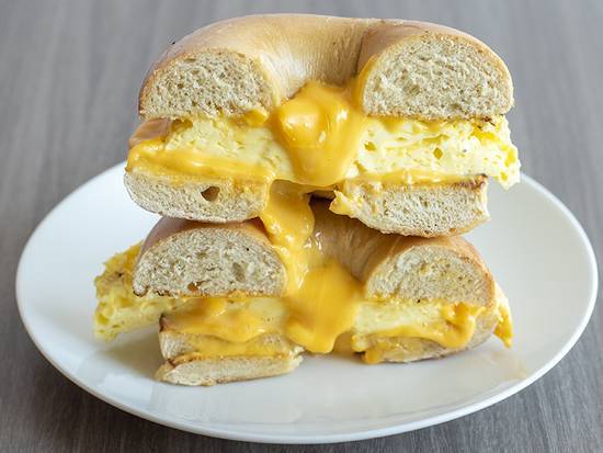 Order Egg and Cheese Bagel food online from The Original Brooklyn Water Bagel store, Winter Park on bringmethat.com