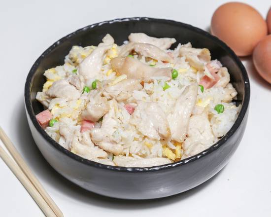 Riz cantonnais poulet