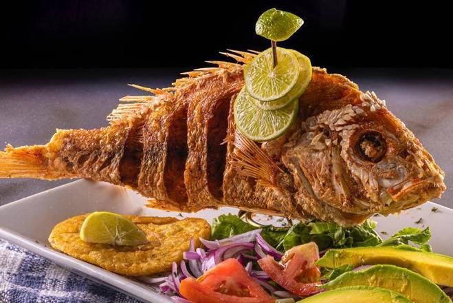 Order Mojarra Frita food online from El Mayoral De Sunset store, Miami on bringmethat.com