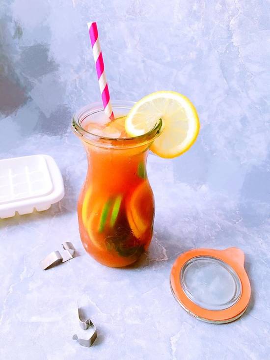 Order Brown Sugar Milk Tea 虎纹黑糖奶茶 food online from Chopsticks Cuisine store, Seattle on bringmethat.com