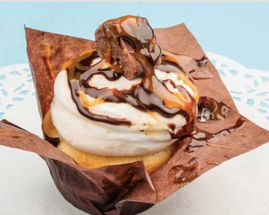 Order Snickers Cupcake food online from Twice as Sweet store, Miami Springs on bringmethat.com
