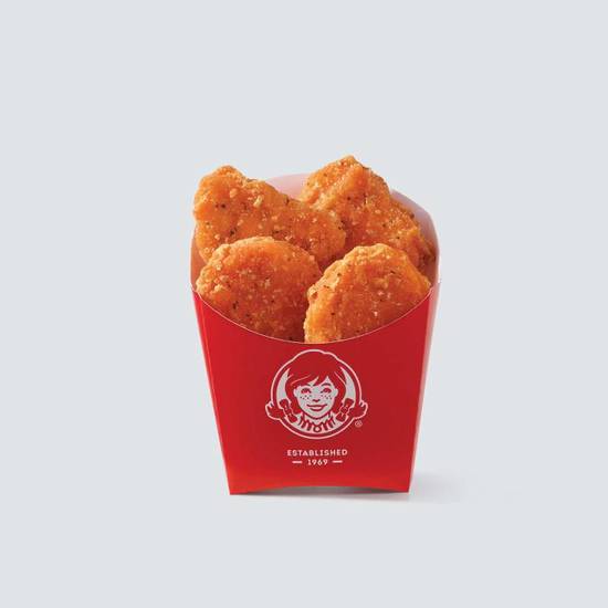 Order 4 PC. Spicy Chicken Nuggets food online from Wendy store, Dickinson on bringmethat.com