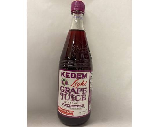 Order Kedem Light Grape Juice (22 fl oz) food online from Mr. Kosher store, Encino on bringmethat.com