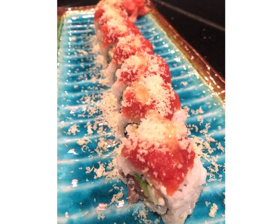 Order Spicy Crunchy Tuna Roll food online from Samurai Sushi store, Heathrow on bringmethat.com