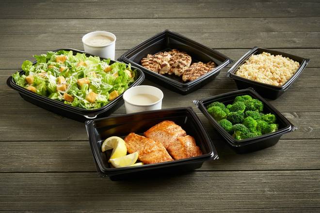 Order Chicken & Salmon Bundle food online from Bj Restaurant & Brewhouse store, San Diego on bringmethat.com