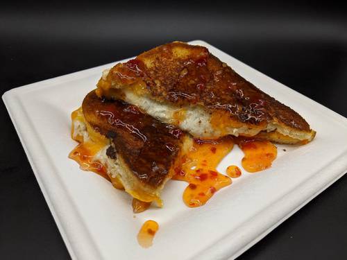 Order Crab Rangoon Grilled Cheese food online from Wonton Jon's store, Omaha on bringmethat.com