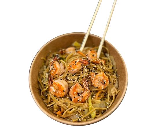 Nouilles aux crevettes