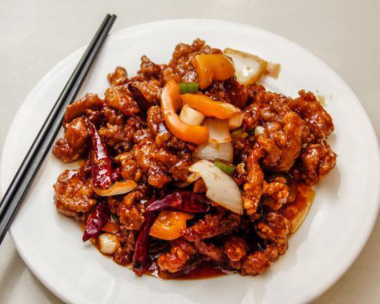 Order General Chicken food online from New Station Seafood store, Sacramento on bringmethat.com
