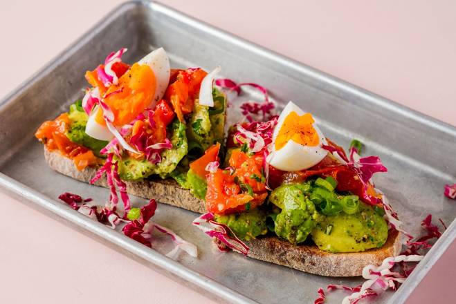 Order Avocado Toast food online from Noble Bowl store, Long Beach on bringmethat.com