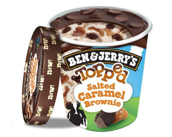 Order Ben & Jerry's Topped Salted Caramel Brownie food online from The Ice Cream Shop store, Pinellas Park on bringmethat.com