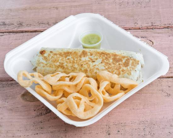 Order California Burrito food online from El Chile Verde store, Haines City on bringmethat.com