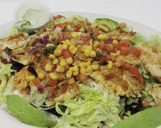 Order Baja Salad food online from Taco Libre store, Jacksonville on bringmethat.com