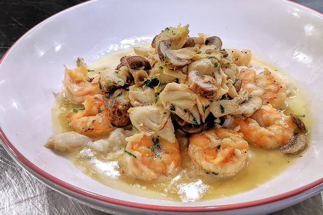 Order Shrimp & Crab Risotto food online from Founding Farmers Tysons store, Providence on bringmethat.com