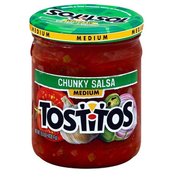 Order Tostitos Medium Hot Salsa (15 oz) food online from Gilligan Retail store, Prescott on bringmethat.com