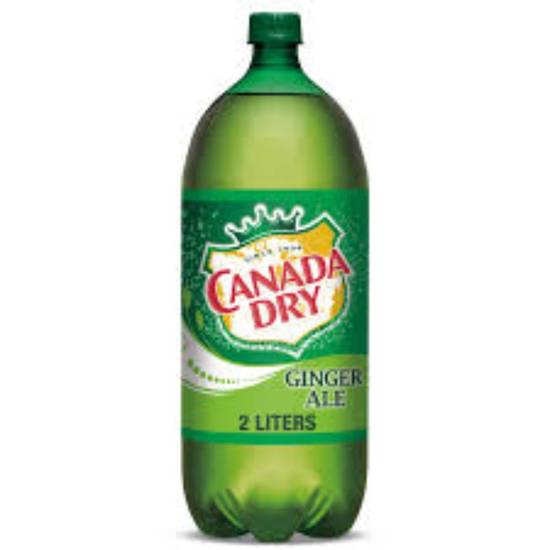 Order CANADA DRY GINGER ALE 2LTR food online from Duke Liquor & Jr. Market store, Los Angeles on bringmethat.com