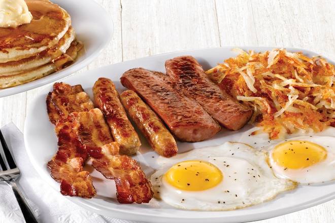 Order Hearty Man's Combo food online from Bakery By Perkins store, Cape Coral on bringmethat.com