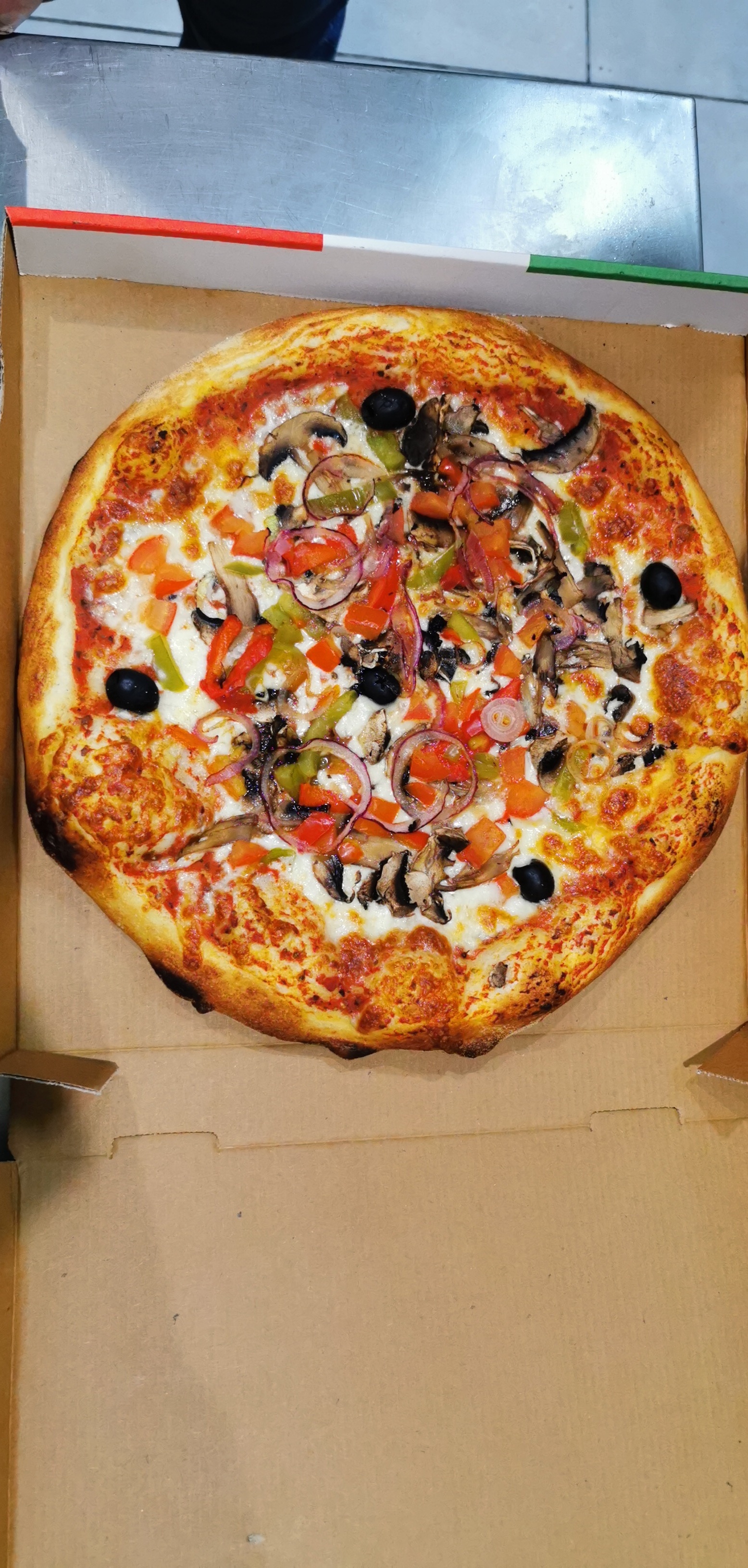 Pizza végétarienne