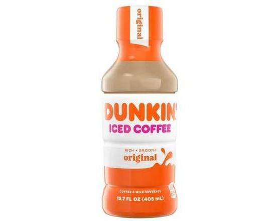 Order Dunkin Iced Coffee Original (13.7oz) food online from Shell store, Tampa on bringmethat.com