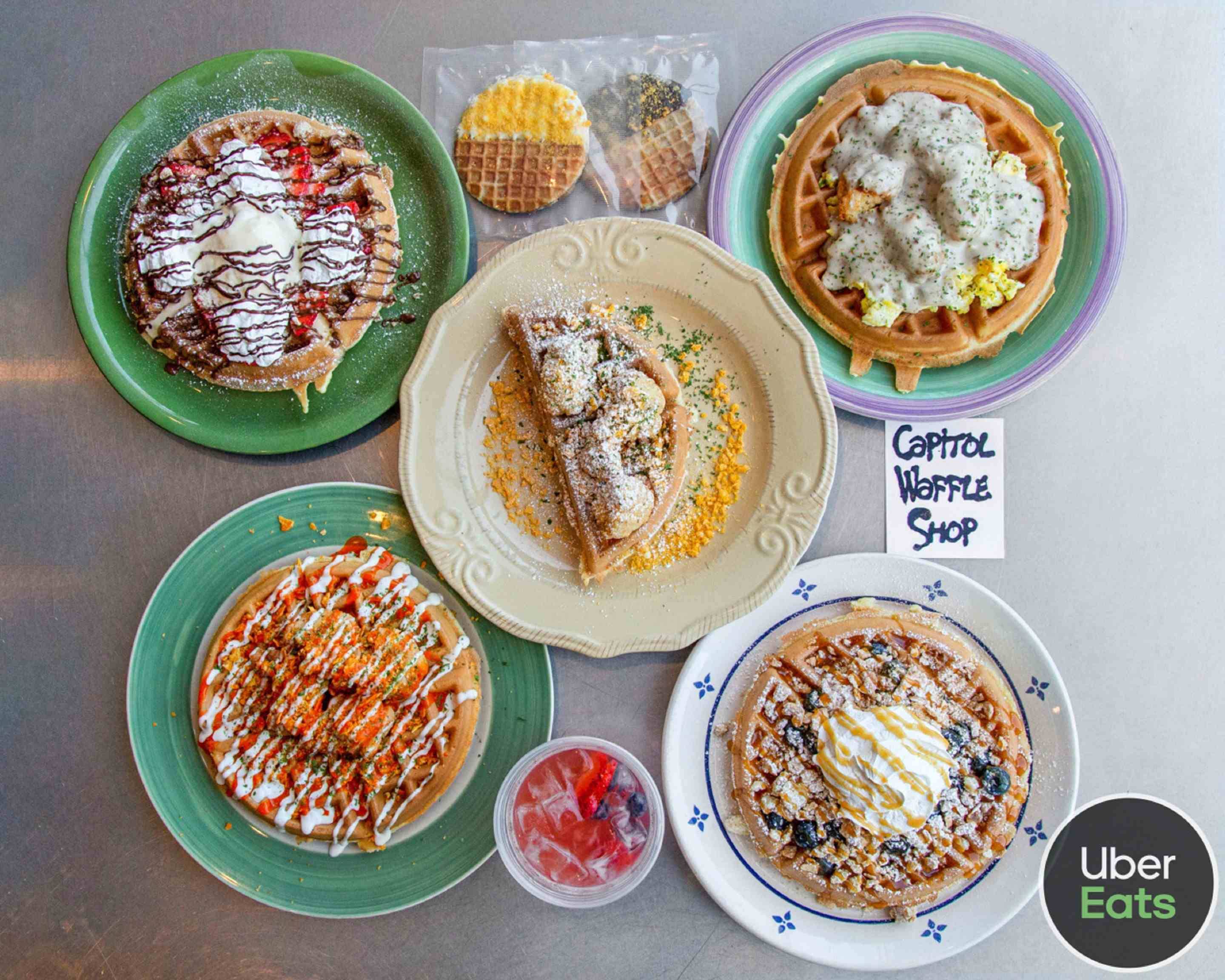Order Capitol Waffle Shop Menu Delivery【Menu & Prices】 Bon Air Uber Eats