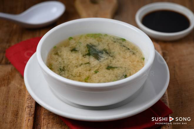 Order Miso Soup food online from Sushi Song Key West store, Key West on bringmethat.com