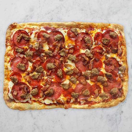 Order All Meat Pizza food online from Boudin store, Walnut Creek on bringmethat.com