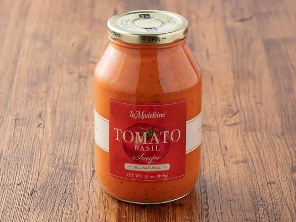 Order Tomato Basil Soup Jar food online from La Madeleine store, Cleburne on bringmethat.com