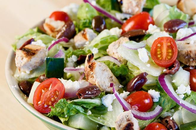 Order ATHENA SALAD - GREEK SALAD  food online from Mad Greens store, Highlands Ranch on bringmethat.com