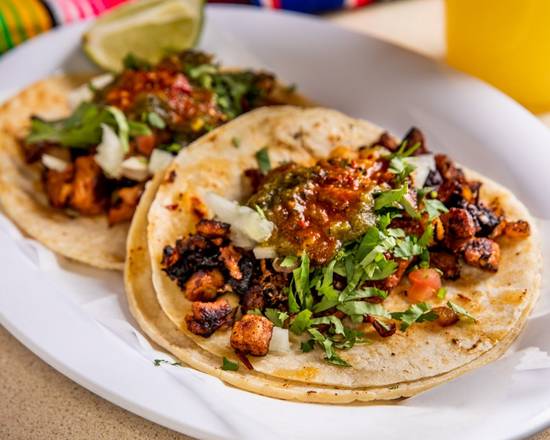 Order Chorizo Taco  (order of 3) food online from Homemade Taqueria store, New York on bringmethat.com