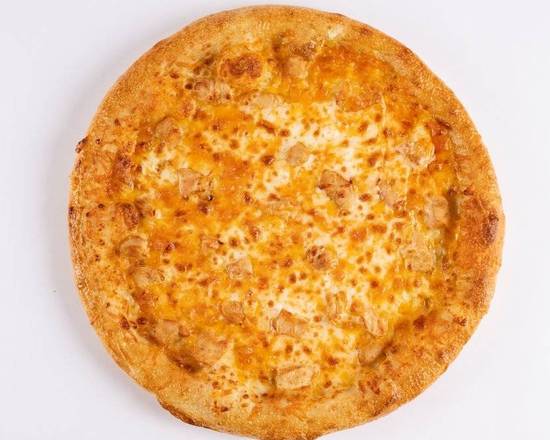Order Chicken Alfredo Pizza (14" Large) food online from YO! PIZZA & FRIES store, Little Canada on bringmethat.com
