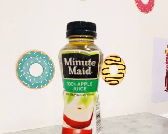 Order Minute Maid 100% Apple Juice food online from Donut Tacos Palace store, Austin on bringmethat.com