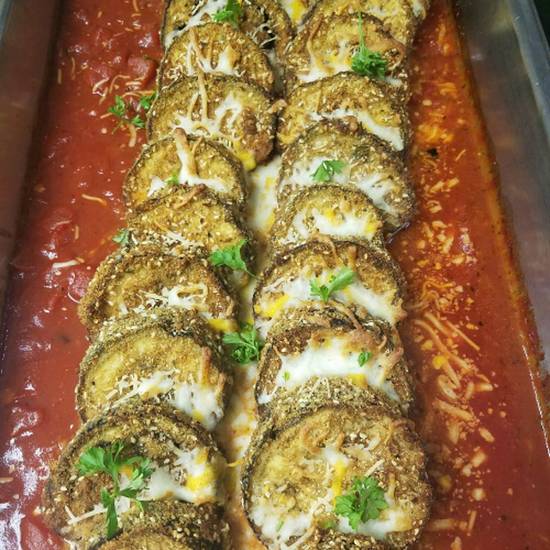 Order Eggplant Parmesan food online from Down To Earth Organic &Amp; Natural store, Aiea on bringmethat.com