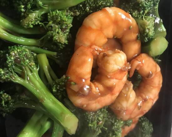 Order Shrimp with Broccoli food online from Auntie Lee store, CHAMPAIGN on bringmethat.com