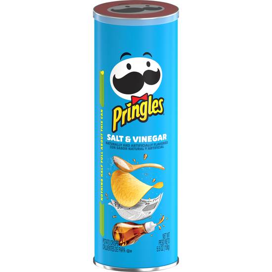 Order Pringles Salt & Vinegar Potato Crisps, 5.5 OZ food online from Cvs store, WAKEFIELD on bringmethat.com