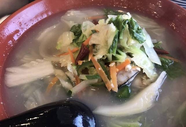 Order Three Sea Delicacies U-Dong Soup food online from House of joy store, La Crescenta on bringmethat.com