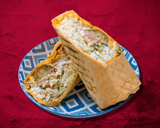 Order Hummus Wrap Sandwich Surprise food online from Wraps & Apps store, Boston on bringmethat.com