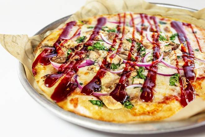 Order Fire-Grilled BBQ Chicken food online from Pieology Pizzeria store, Franklin on bringmethat.com