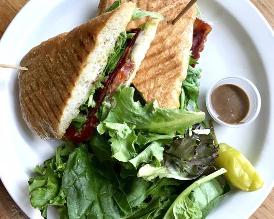 Order BLAT Sandwich food online from V Cafe store, Los Angeles on bringmethat.com