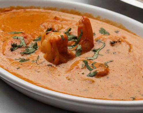 Order Shrimp Korma food online from Nirvana store, New Orleans on bringmethat.com